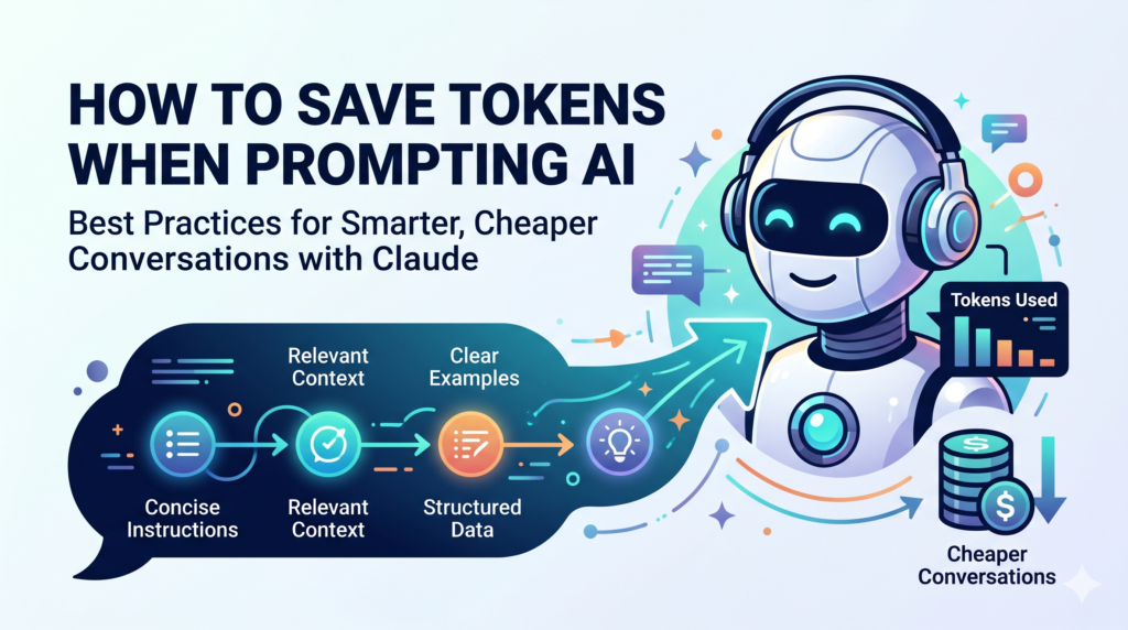 How to Save Tokens When Prompting AI: Best Practices for Smarter, Cheaper Conversations with Claude Save tokens